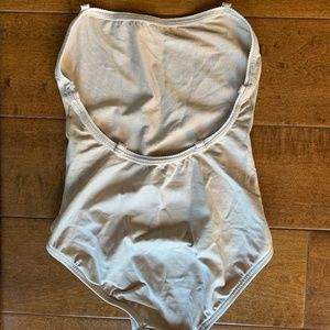 Nude Leotard, Small, 4 Hooks for adjustable straps